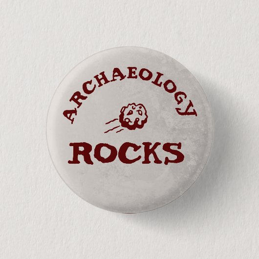 Badge Rond 2,50 Cm Roches d'archéologie (Devant)