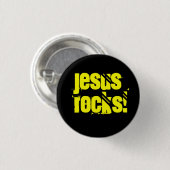 Badge Rond 2,50 Cm Roches de Jésus ! (Devant & derrière)