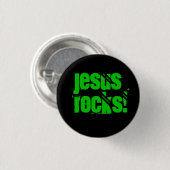 Badge Rond 2,50 Cm Roches de Jésus ! (Devant & derrière)