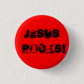 Badge Rond 2,50 Cm Roches de Jésus ! - Customisé - coutume… -