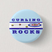 Badge Rond 2,50 Cm Rocks de curling (Devant)