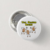 Badge Rond 2,50 Cm Rocks de la saison fiscale (Devant & derrière)