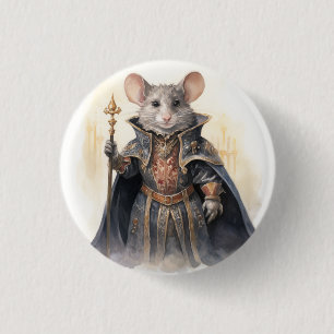 Badge Rond 2,50 Cm Roi Souris personnage de Casse-Noisette