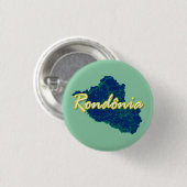 Badge Rond 2,50 Cm Rondonia (Devant & derrière)