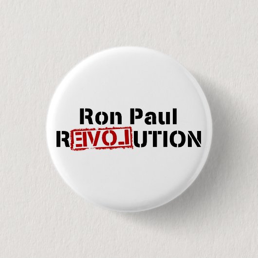 Badge Rond 2,50 Cm RonPaulrRevolution (Devant)