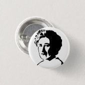 BADGE ROND 2,50 CM ROSA LUXEMBURG (Devant & derrière)