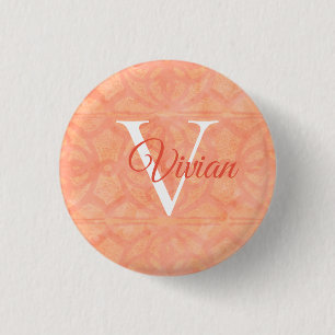 Badge Rond 2,50 Cm rose