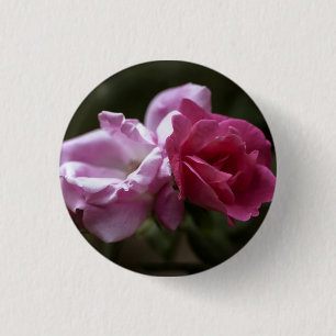 Badge Rond 2,50 Cm Rose