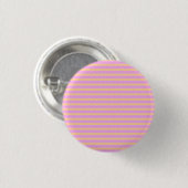 Badge Rond 2,50 Cm Rose Géométrique (Devant & derrière)