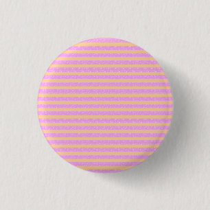 Badge Rond 2,50 Cm Rose Géométrique