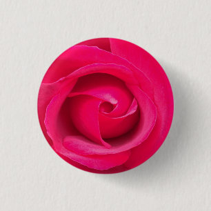 Badge Rond 2,50 Cm Rose rose romantique
