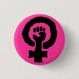 Badge Rond 2,50 Cm Roses indien femelles universelles de main de