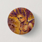 Badge Rond 2,50 Cm Rosetta (Devant)