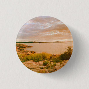 Badge Rond 2,50 Cm Roslagen - Été dans l'archipel suédois