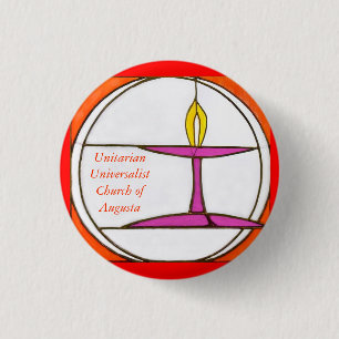 Badge Rond 2,50 Cm Rouge de bouton d'UUCA