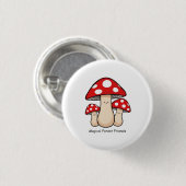 Badge Rond 2,50 Cm Round Button (Devant & derrière)