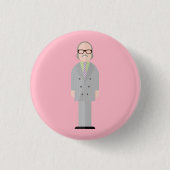 Badge Rond 2,50 Cm Royal – Eccentric Character Button (Devant)