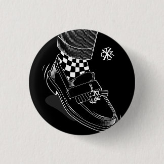 Badge Rond 2,50 Cm Rude je Vais