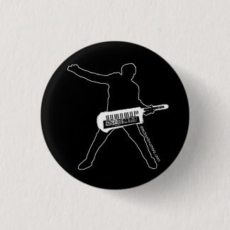 Badge Rond 2,50 Cm Rumeurs électroniques : Hache-Man de Keytar, tout