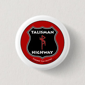 Badge Rond 2,50 Cm RuneQueen's Talisman Highway