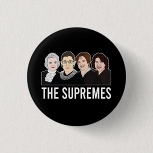 Badge Rond 2,50 Cm Ruth Bader Ginsburg Mug, femmes de la Cour Suprêm