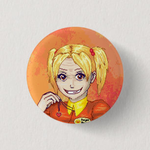 Badge Rond 2,50 Cm Sadie - petite broche