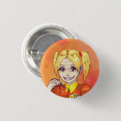 Badge Rond 2,50 Cm Sadie - petite broche arrière (Devant & derrière)