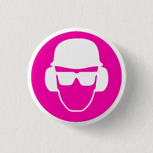 Badge Rond 2,50 Cm #SafetyGirl marchandise (Devant)