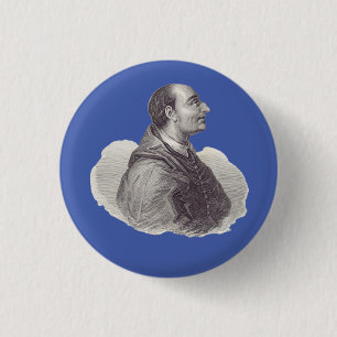 Badge Rond 2,50 Cm Saint Charles Borromée Archevêque de Milan