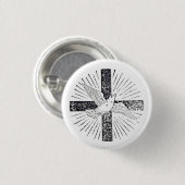 Badge Rond 2,50 Cm Saint-Esprit 1" bouton (Devant & derrière)