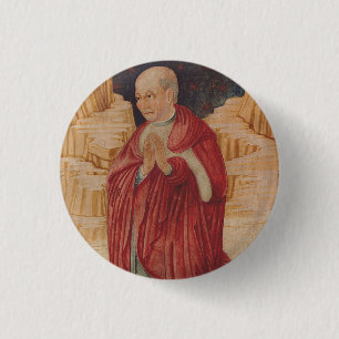 Badge Rond 2,50 Cm Saint Jean Cassien Père de l'Église