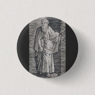 Badge Rond 2,50 Cm Saint Matthieu l'Évangéliste - Reproduction d'Art