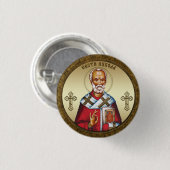 Badge Rond 2,50 Cm Saint-Nicolas (Devant & derrière)