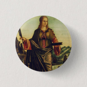 Badge Rond 2,50 Cm Sainte Anastasia de Rome Art de luxe