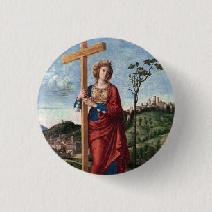Badge Rond 2,50 Cm Sainte-Hélène par Cima da Conegliano