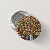 Badge Rond 2,50 Cm Saints, All saints, Catholic Saints (Devant & derrière)