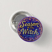 Badge Rond 2,50 Cm SaisonDeLaSorcière (Devant & derrière)