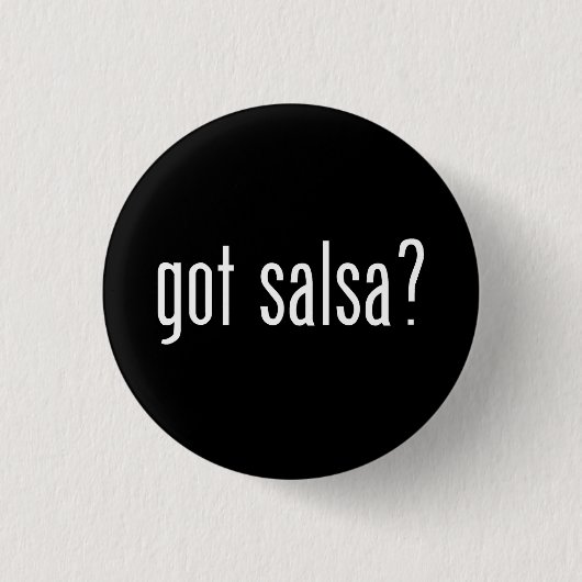 Badge Rond 2,50 Cm Salsa obtenu ? petit bouton (Devant)