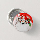 Badge Rond 2,50 Cm Salutations gaies de Noël (Devant & derrière)