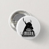 Badge Rond 2,50 Cm SANADA YUKIMURA (version sombre) (Devant & derrière)