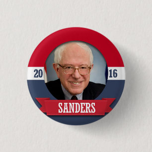 Badge Rond 2,50 Cm Sanders pour le président