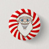 Badge Rond 2,50 Cm Santa Claus Starburst Screwball Graphics (Devant)
