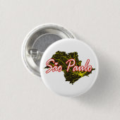 Badge Rond 2,50 Cm Sao Paulo (Devant & derrière)