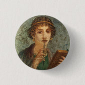 Badge Rond 2,50 Cm Sappho (Devant)