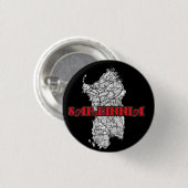 Badge Rond 2,50 Cm Sardaigne (Devant & derrière)