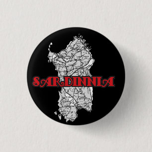 Badge Rond 2,50 Cm Sardaigne