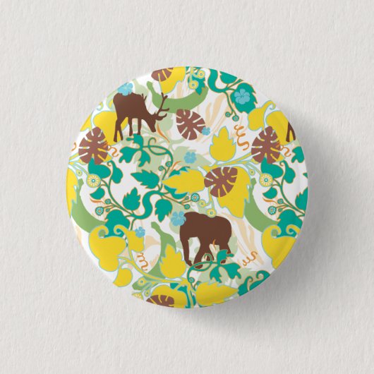Badge Rond 2,50 Cm Sauvage ! (Devant)