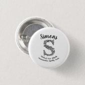 Badge Rond 2,50 Cm SBS - Simons - Merch (Devant & derrière)
