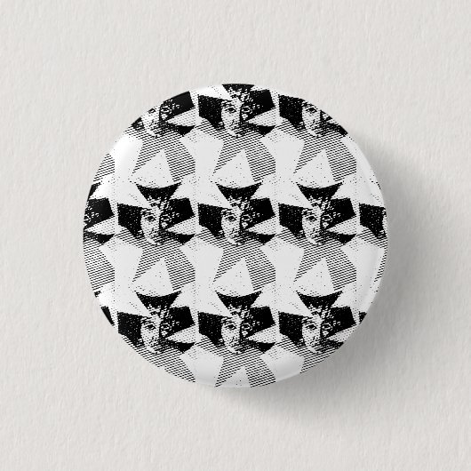 Badge Rond 2,50 Cm Sci-Fi (Devant)