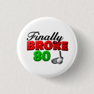 Badge Rond 2,50 Cm Score de golf jalonnement des golfeurs